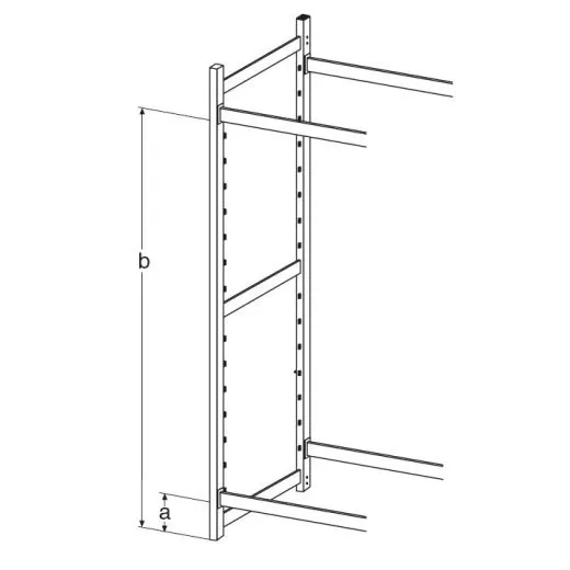 Hupfer Längsverbindung 1000 mm N-35 Edelstahl Hupfer Längsverbindung 1000 mm N-35 Edelstahl