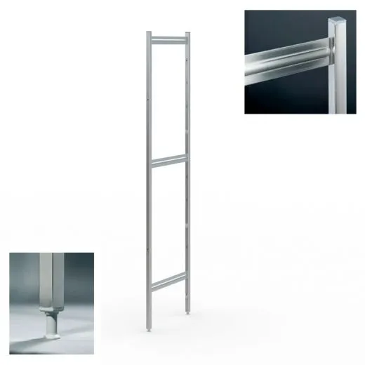 Hupfer Edelstahl Regal N25-RA-FL-600 kg T-500 B-3125 Hupfer Edelstahl Regal N25-RA-FL-600 kg T-500 B-3125