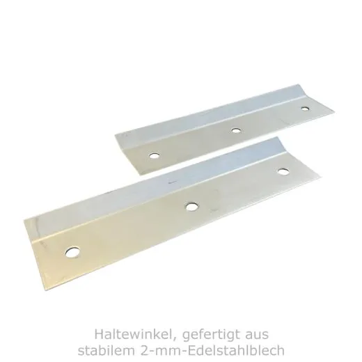 Edelstahl Wandhngeschrank WHSO - 2000x400 mm