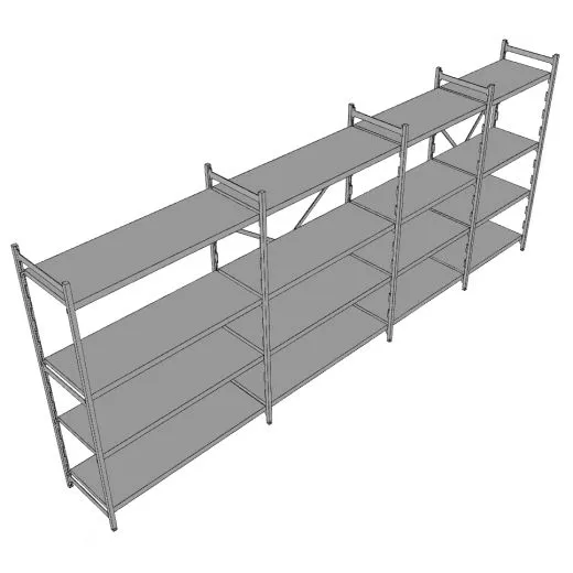 Hupfer Aluminium Regal N20-GA-FL600 T-600 B-4425 Hupfer Aluminium Regal N20-GA-FL600 T-600 B-4425