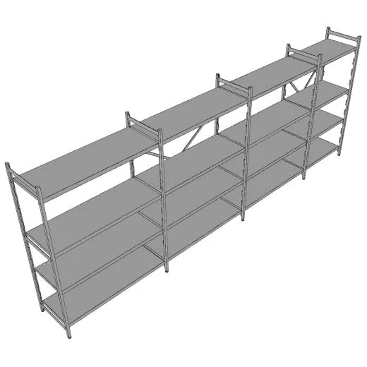 Hupfer Aluminium Regal N20-GA-FL600 T-600 B-4725 Hupfer Aluminium Regal N20-GA-FL600 T-600 B-4725