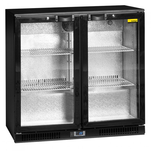 NordCap Glastür Einbaukühlschrank RBS 900-D