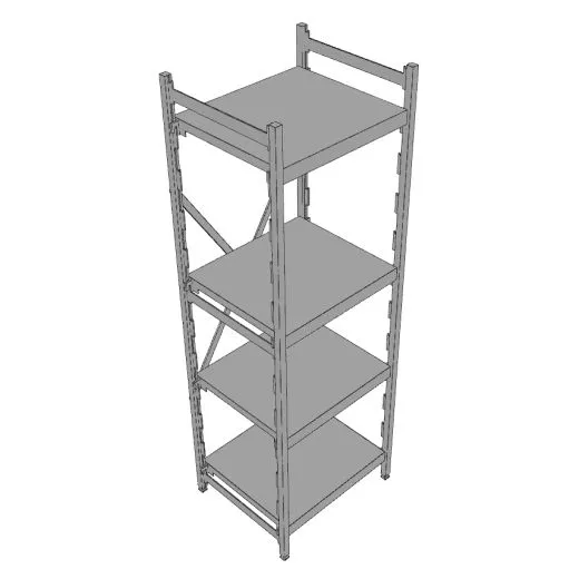 Hupfer Aluminium Regal N12-GA-FL600 T-500 B-600 Hupfer Aluminium Regal N12-GA-FL600 T-500 B-600