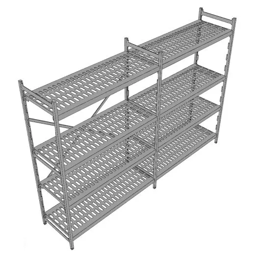 Hupfer Aluminium Regal N12-KR-FL600 T-600 B-2575 Hupfer Aluminium Regal N12-KR-FL600 T-600 B-2575