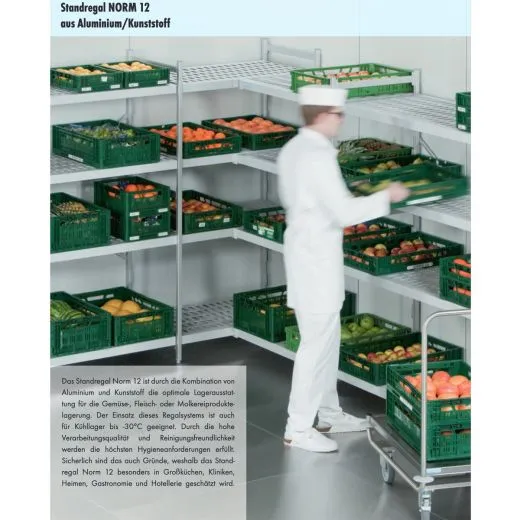 Hupfer Aluminium Regal N12-KR-FL600 T-600 B-4325 Hupfer Aluminium Regal N12-KR-FL600 T-600 B-4325