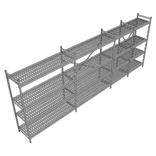 Hupfer Aluminium Regal N12-KR-FL600 T-600 B-4725 Hupfer Aluminium Regal N12-KR-FL600 T-600 B-4725