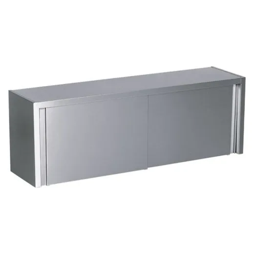 Chromonorm Edelstahl Hngeschrank mit Schiebetren 12-04