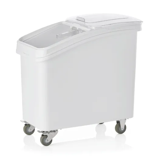 Kunststoff Lebensmittelbehälter fahrbar - 102 l Kunststoff Lebensmittelbehälter fahrbar - 102 l