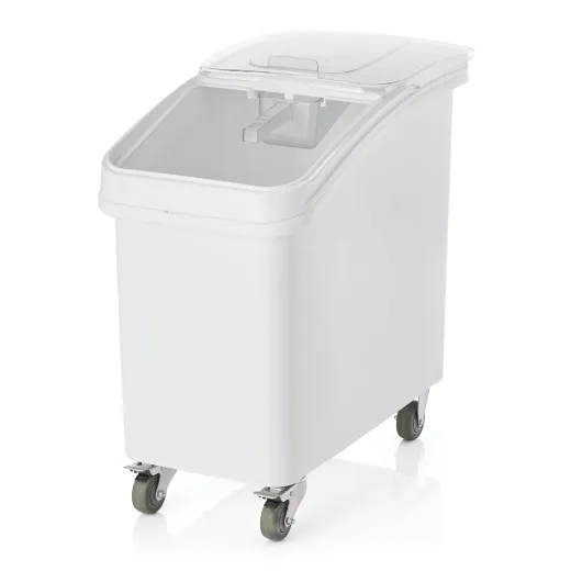 Kunststoff Lebensmittelbehälter fahrbar - 102 l Kunststoff Lebensmittelbehälter fahrbar - 102 l