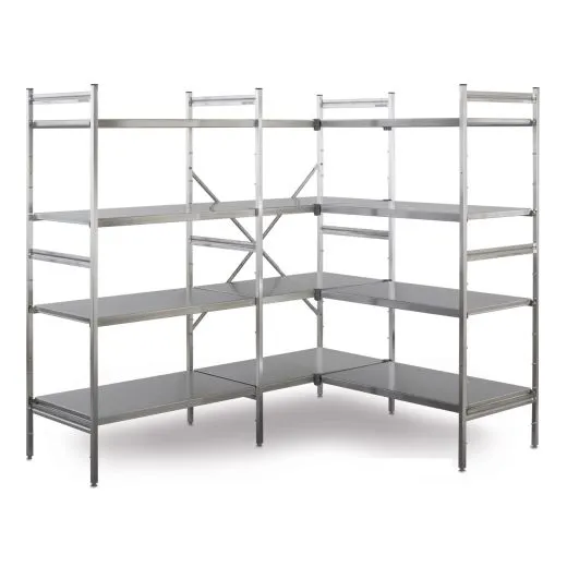 Hupfer Edelstahl Regal N5-GA-FL600 T-600 B-1200 Hupfer Edelstahl Regal N5-GA-FL600 T-600 B-1200