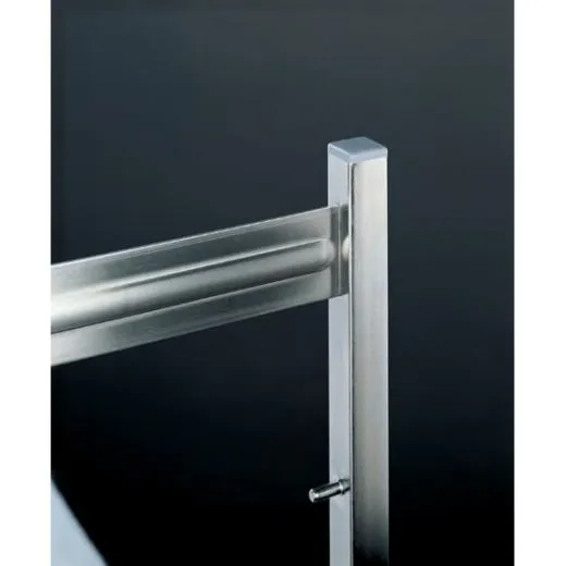 Hupfer Edelstahl Regalständer N05-H12-FL-600 T-500 Hupfer Edelstahl Regalständer N05-H12-FL-600 T-500