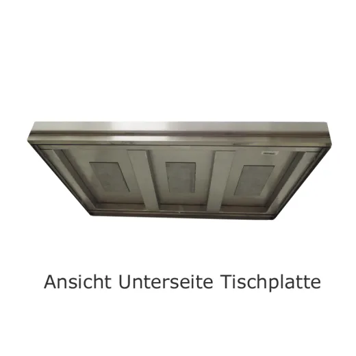 Tischplatte Edelstahl Tiefe 600mm - CAT-APS-1.5 06-04-30