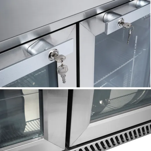 NordCap Glast�r Einbauk�hlschrank BBX 385 Outdoor