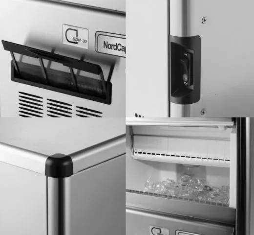 NordCap Eiswürfelbereiter SDE 40 L - 38kg/24h NordCap Eiswürfelbereiter SDE 40 L - 38kg/24h