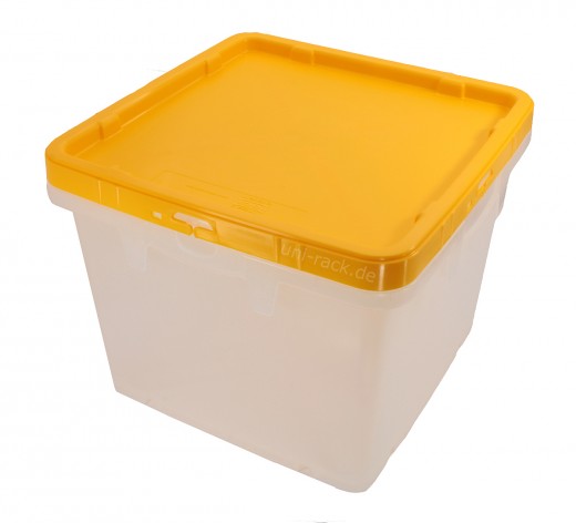 Deckel fr BOX - Farbe gelb