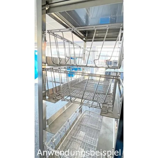 Hupfer Edelstahl L-Profil-Einschubschienen Medidul Hupfer Edelstahl L-Profil-Einschubschienen Medidul