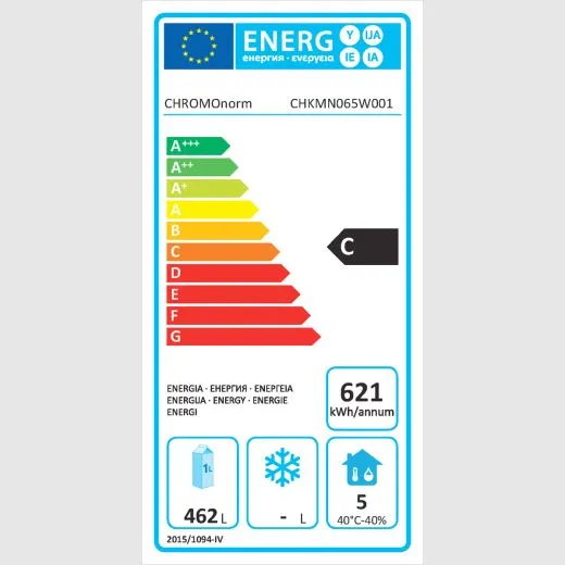 Chromonorm Gewerbe Kühlschrank STAR-BLACK BR 650 GN 2/1 Chromonorm Gewerbe Kühlschrank STAR-BLACK BR 650 GN 2/1