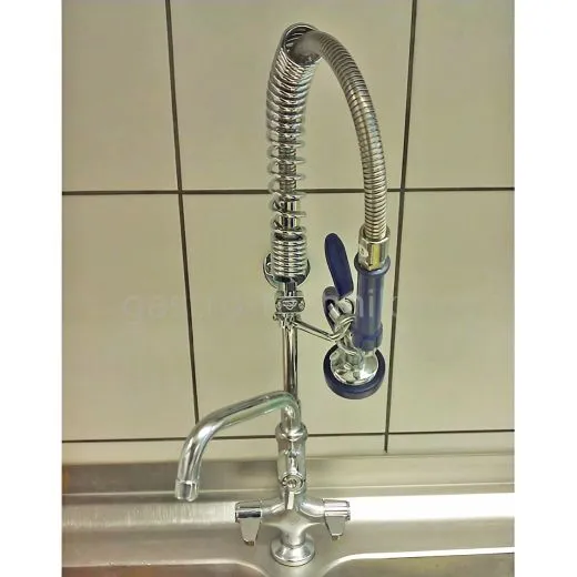 Profi Vorspülbrause kurz - Auslaufhahn 156mm - Einlochmischbatterie TM1L Profi Vorspülbrause kurz - Auslaufhahn 156mm - Einlochmischbatterie TM1L