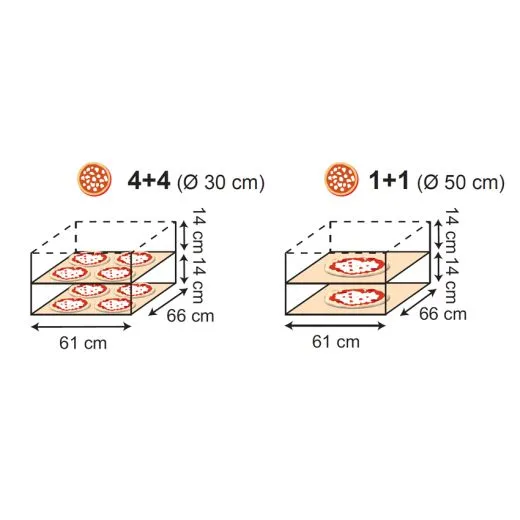 MORETTi Elektro Pizzaofen iDeck D60.60 DIGITAL MORETTi Elektro Pizzaofen iDeck D60.60 DIGITAL