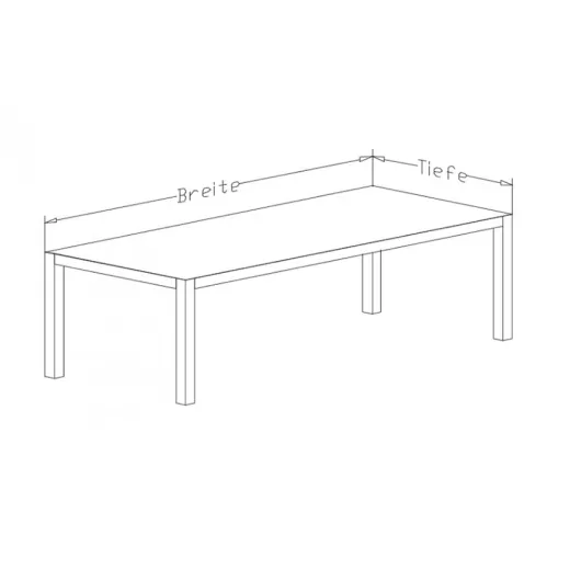 Edelstahl Aufsatzbord AB-1 - 700 bis 3000 - T 400 - CAT