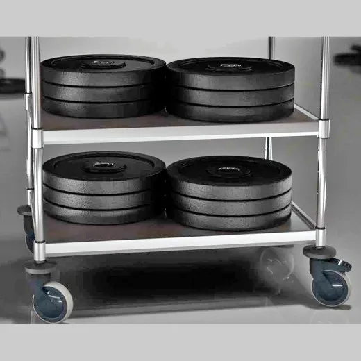 Hupfer Edelstahl Servierwagen VarioCart - VC 8x6/5 L - 5 Borde