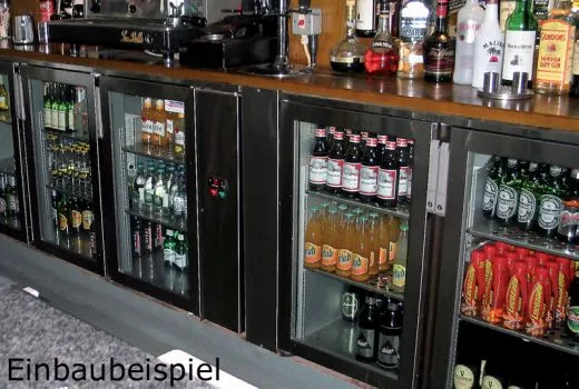 Einbau Getr�nke K�hlung 1xGlast�r K�ltemaschine T69