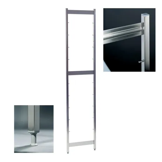 Hupfer Edelstahl Regal N5-DR-FL-600 kg T-600 B-1100