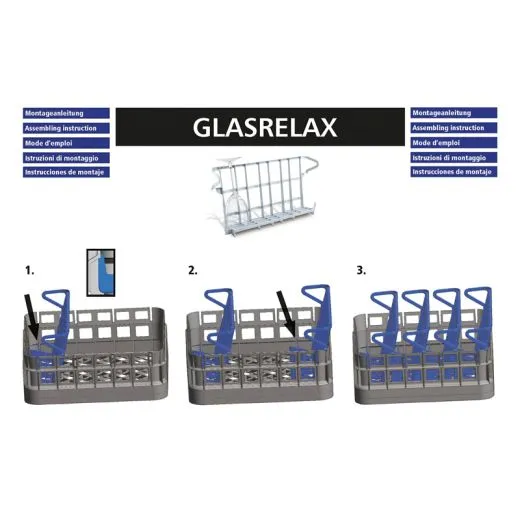 Universal Gläserkorb Basys R 500-5GR Universal Gläserkorb Basys R 500-5GR