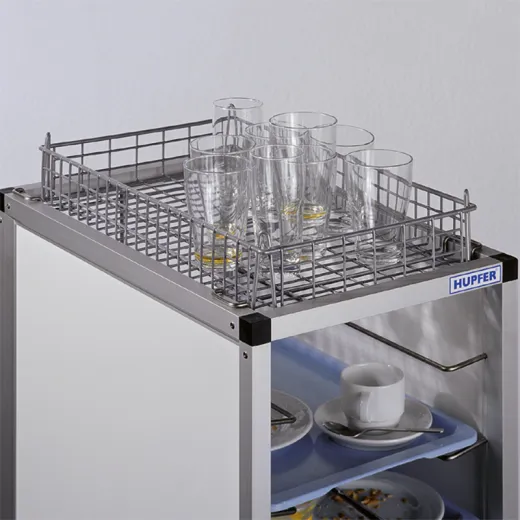 Hupfer Tablett Abräumwagen TAWALU 1445 - 12 Trapez-Tabletts MT Hupfer Tablett Abräumwagen TAWALU 1445 - 12 Trapez-Tabletts MT