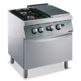 ZANUSSI Gas Gl�hplattenherd GGH7/B2FGB