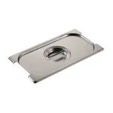 Hupfer Edelstahl GN-1/3 Deckel f�r Beh�lter mit Griffe