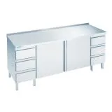 Chromonorm Edelstahl Arbeitsschrank - SF07CS3B0 12-24