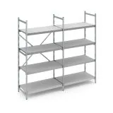 Hupfer Aluminium Regal N12-GA-FL600 T-500 B-2675