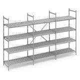 Hupfer Aluminium Regal N12-KR-FL600 T-500 B-4325
