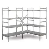 Hupfer Edelstahl Regal N5-BA-FL-600 kg T-300 B-4525