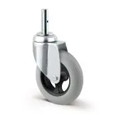 Lenkrolle luftidentisch � 125 mm ohne Bremse Zapfenbefestigung