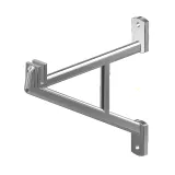 Alu-Konsole 300 mm - Wand- & S�ulenmontage