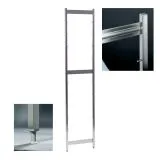 Hupfer Edelstahl Regal N5-DR-FL-600 kg T-300 B-3250