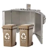 K&M Holland Mllkhler 2x120l Tonne - KC1190CN