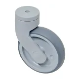 Lenkrolle LR Poly/St Rl1/125 � 125 mm ohne Bremse mit R�ckenloch