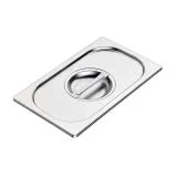 Hupfer Edelstahl GN-1/4 Deckel f�r Beh�lter ohne Griffe