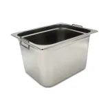 Hupfer Edelstahl GN-1/2-200 Beh�lter - geschlossen - Fallgriffe