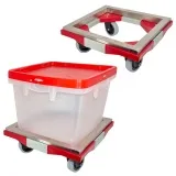 Edelstahl Einlegerahmen fr Transportrolli ROL400