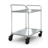 Hupfer Edelstahl Servierwagen VarioCart - VC 8x6/2 Ergo M-L - 2 Borde