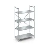 Hupfer Aluminium Regal N20-GA-FL600 T-300 B-1300