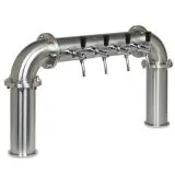 Edelstahl Schanks�ule Mod 4550 - 4 ltg.