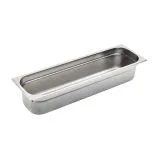 Hupfer Edelstahl GN-2/4-100 Behlter - geschlossen - ohne Griffe