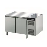 Chromonorm Edelstahl B�ckerei Tiefk�hltisch - 2 T�ren - AOTP