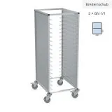 Hupfer Alu Tablett Abrumwagen TAWALU 1x2GN - 1635