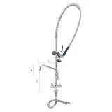 Profi Vorsp�lbrause hoch - Auslaufhahn 308mm - Einlochmischbatterie TM1L